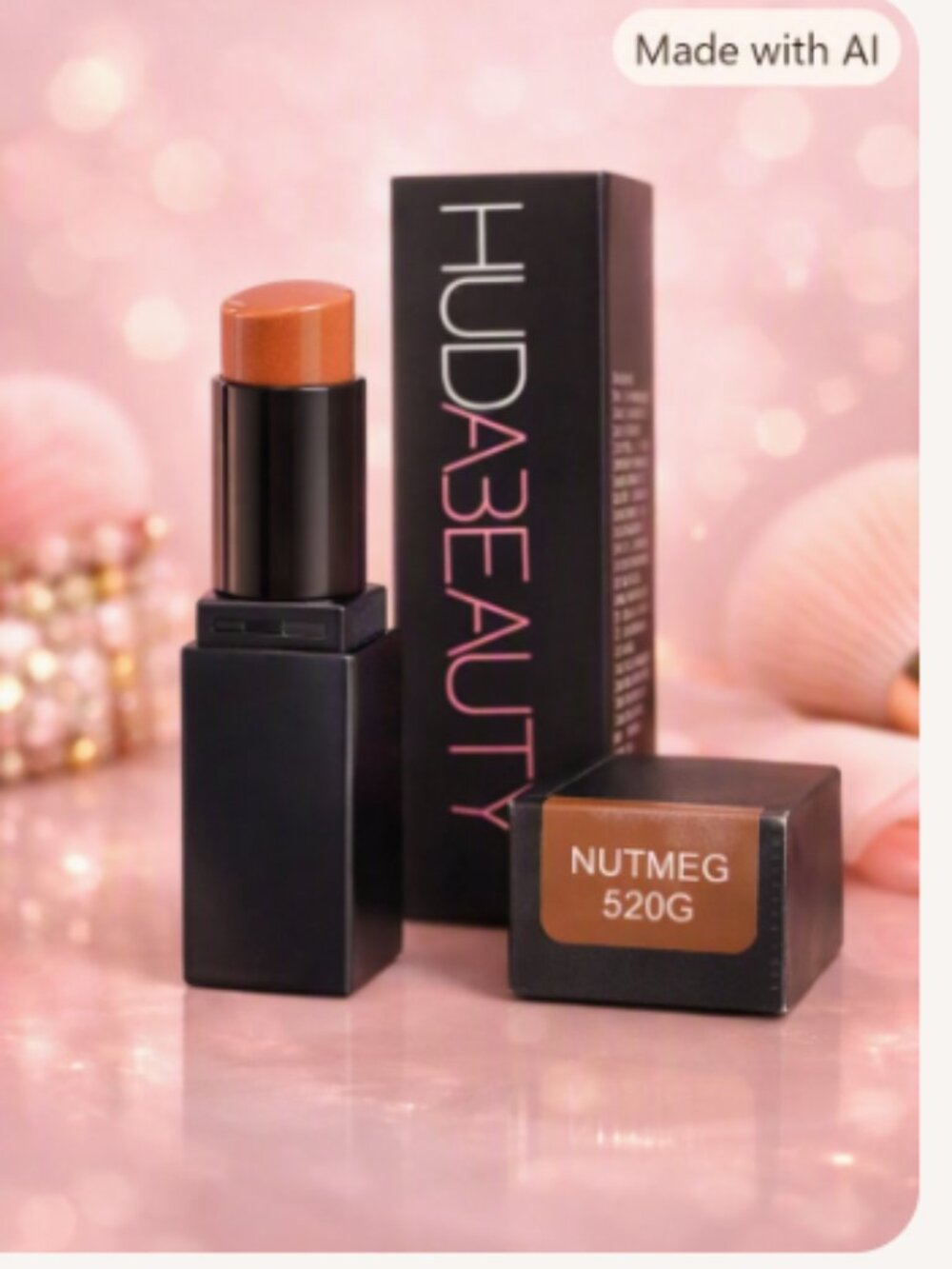 HUDA BEAUTY #FauxFilter Skin Finish Foundation Stick – Nutmeg 520G